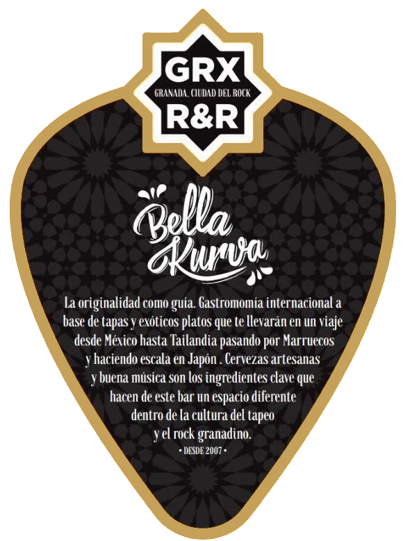 Placa GRX R&R de Bella Kurva